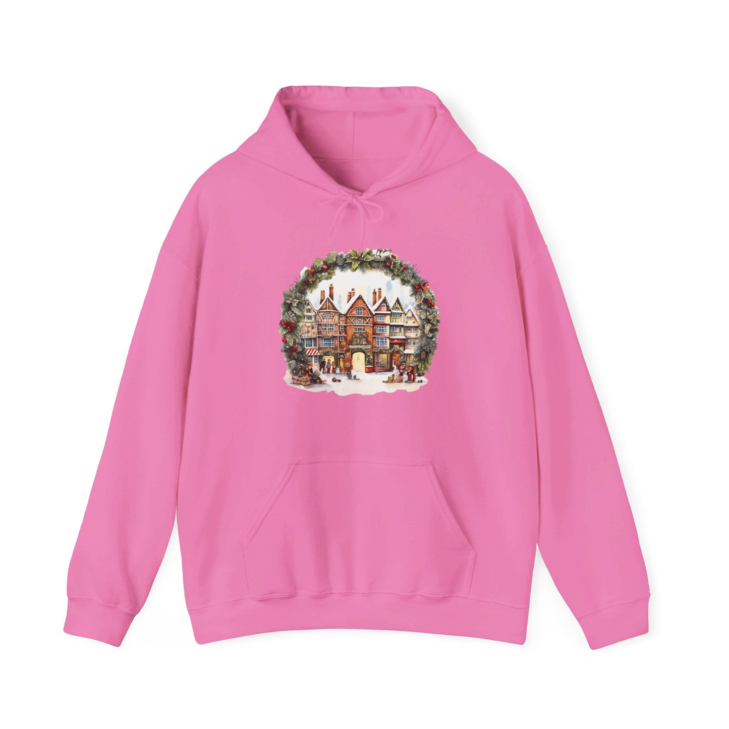 Daytime Village Magic- Hooded Sweatshirt