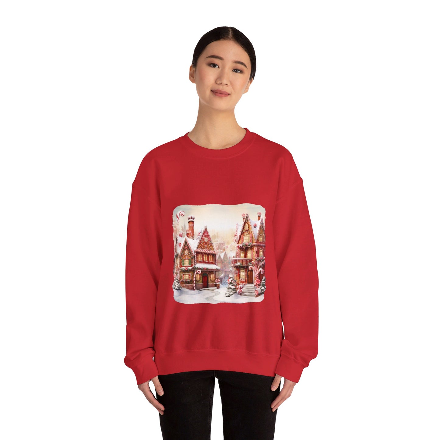 Snowy Christmas Village 11 - Sweatshirt