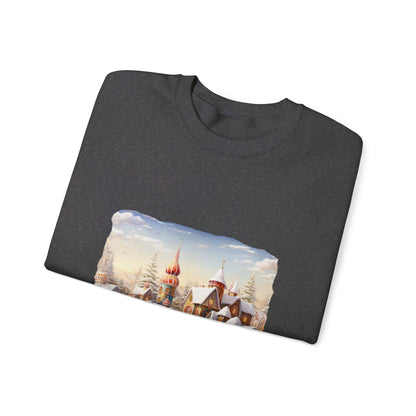 Snowy Christmas Village 12 - Sweatshirt