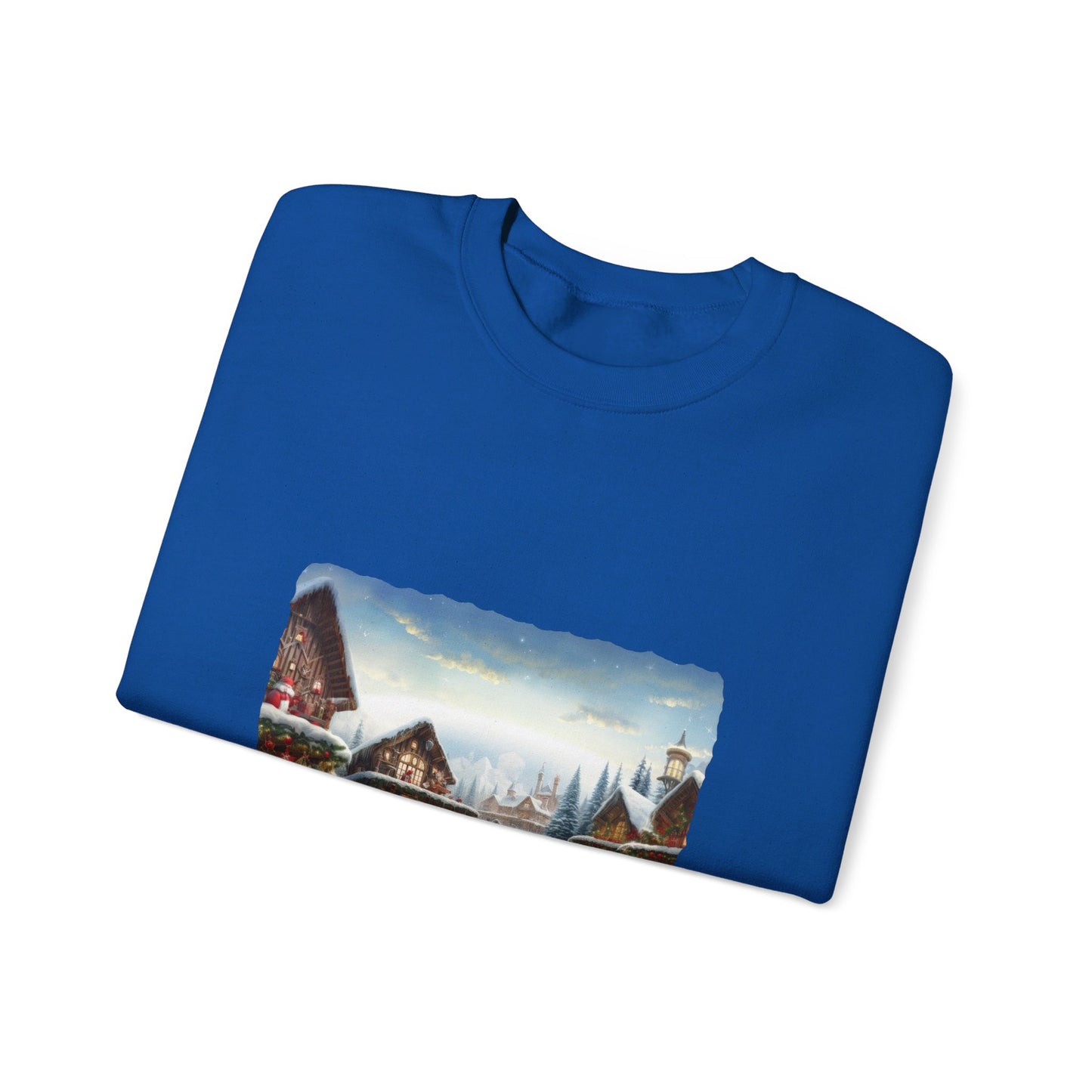 Snowy Christmas Village North Pole - Sweatshirt