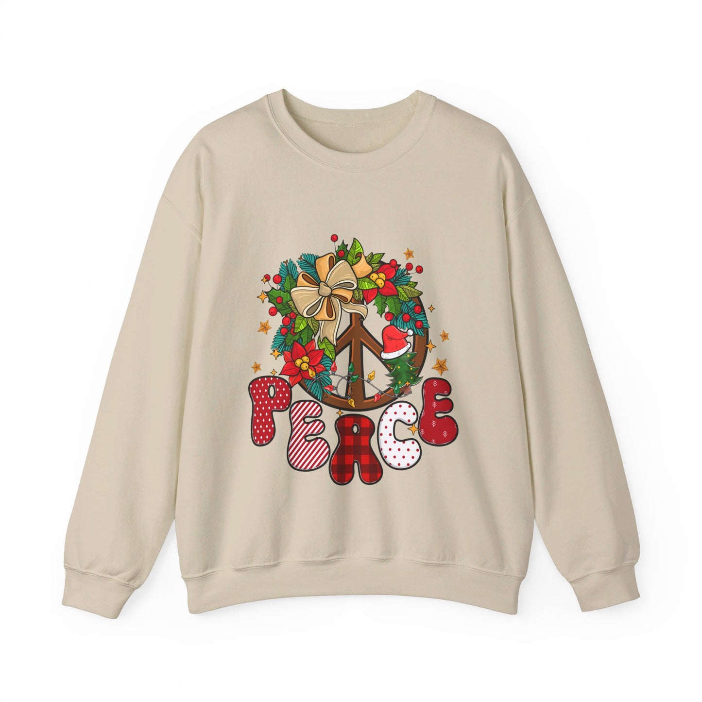Peace - Christmas- Crewneck Sweatshirt