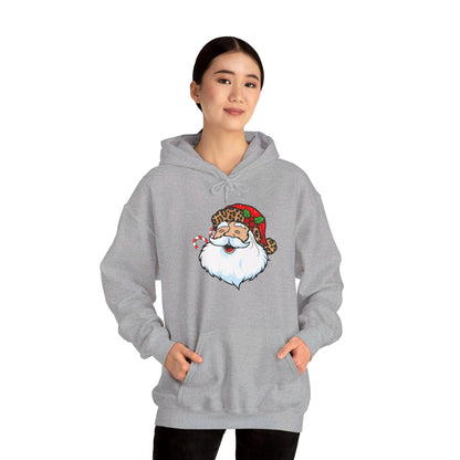 Festive Santa Claus - Hooded Sweatshirt