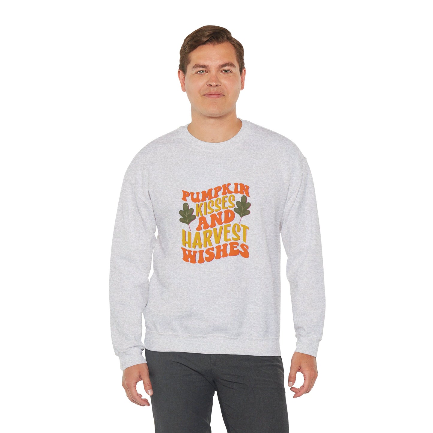 Pumpkin Kisses And Harvest Wishes - Sweatshirt