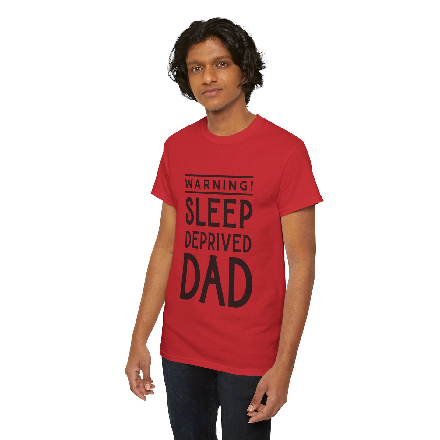 Warning Sleep Deprived Dad - T-Shirt