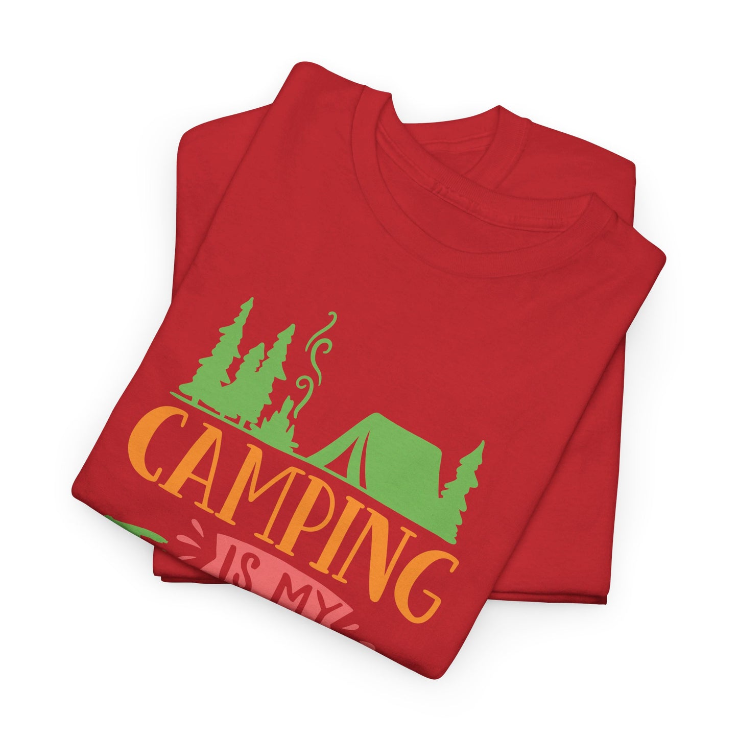 Camping Is My Therapy - T-Shirt