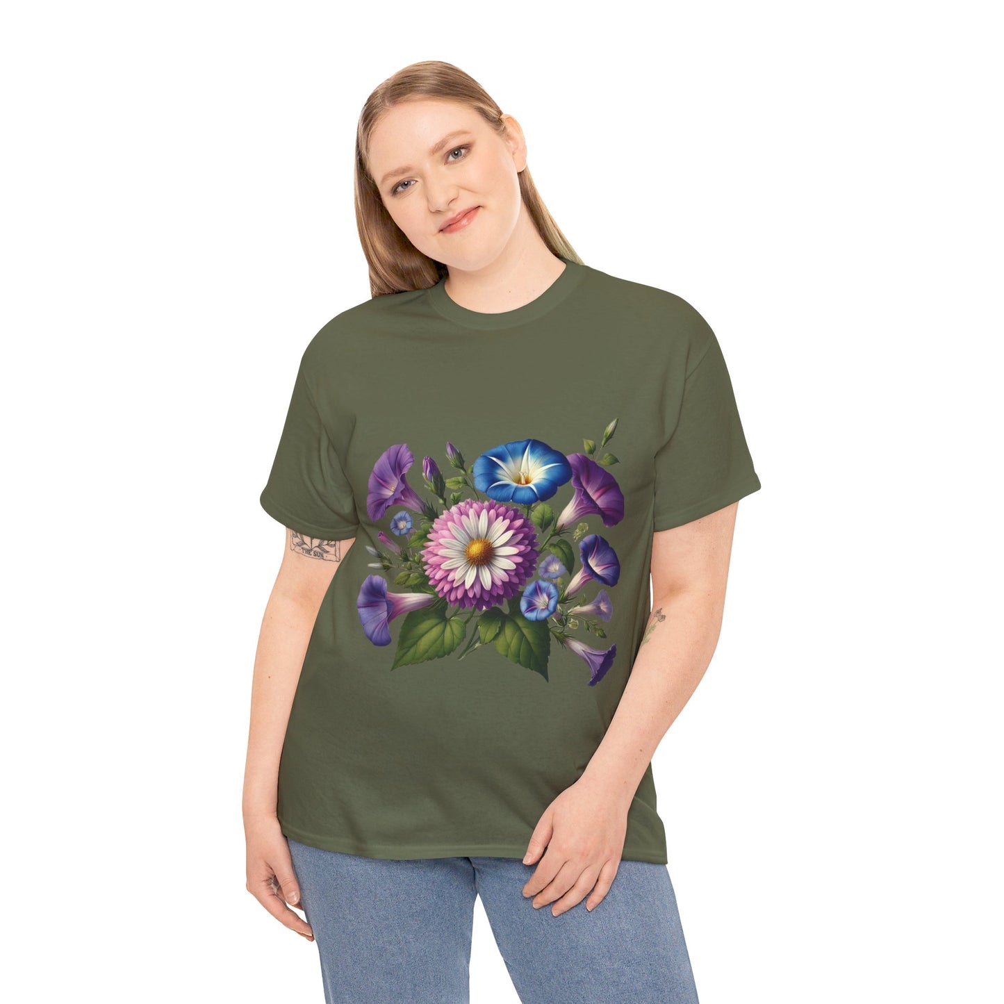 September Flowers - Birth Month - T-Shirt