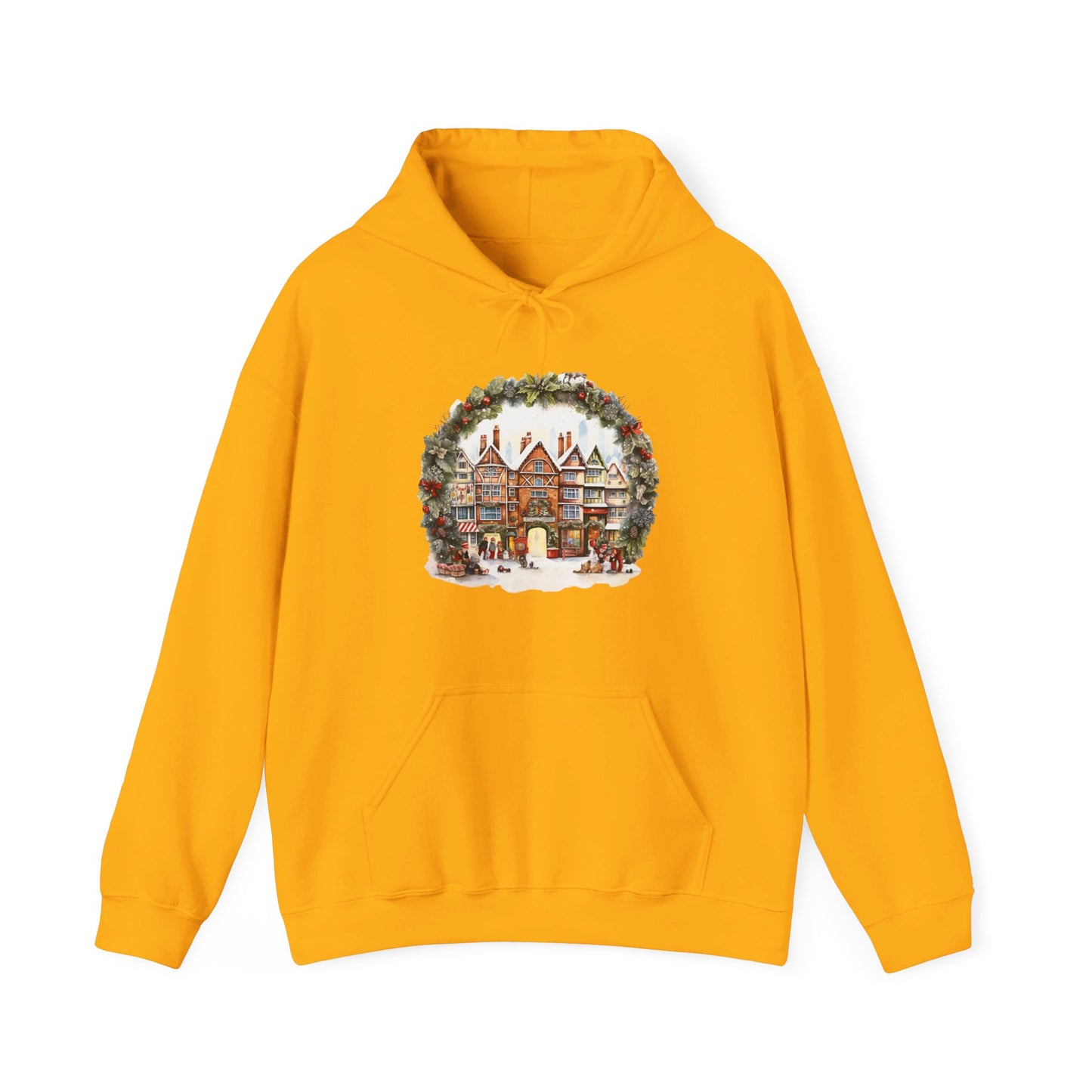 Daytime Village Magic- Hooded Sweatshirt