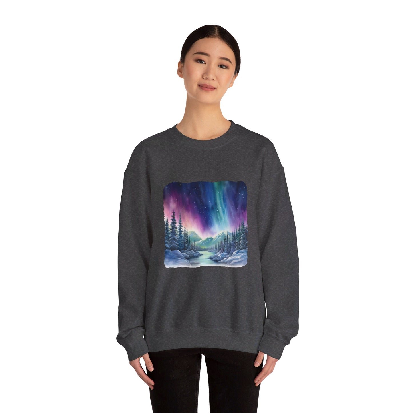 Northern Lights - Crewneck Sweatshirt