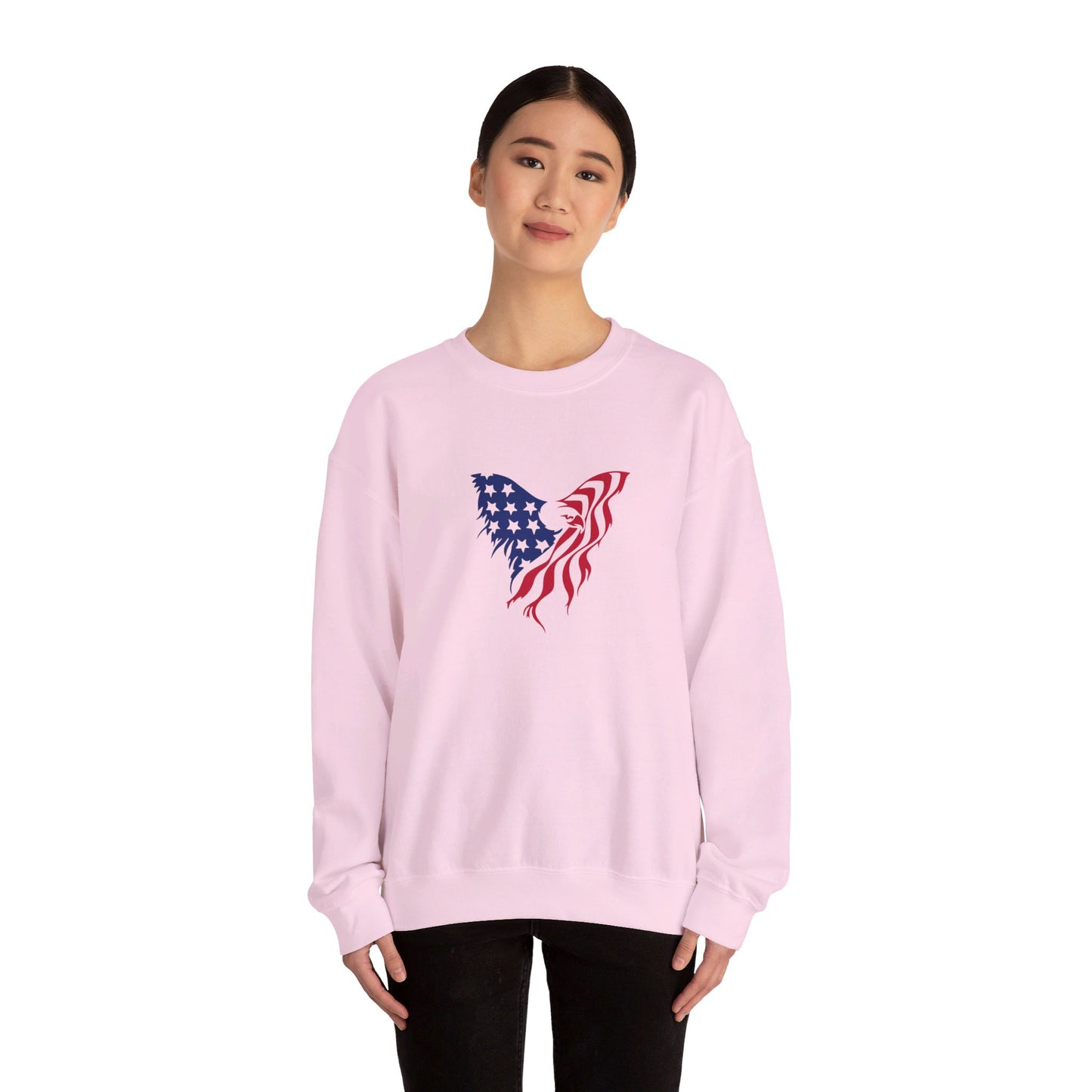 4th Of July Eagle - Crewneck Sweatshirt