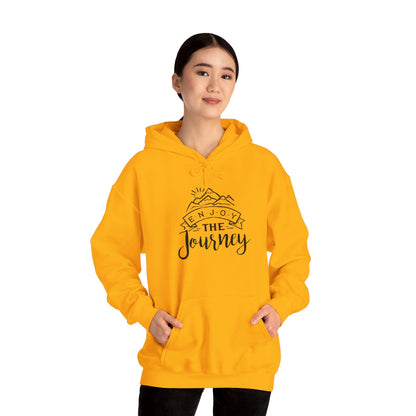 Embrace the Adventure, Enjoy Journey - Hooded Sweatshirt