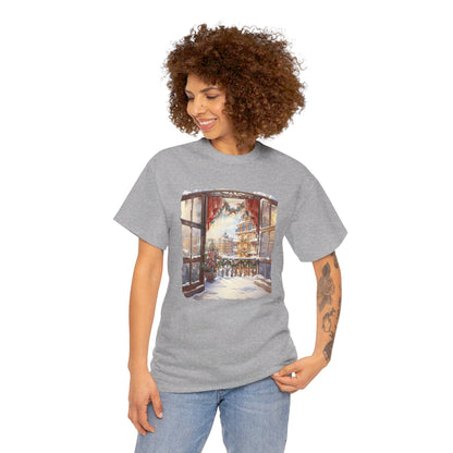 Christmas City To The Window  - T-Shirt