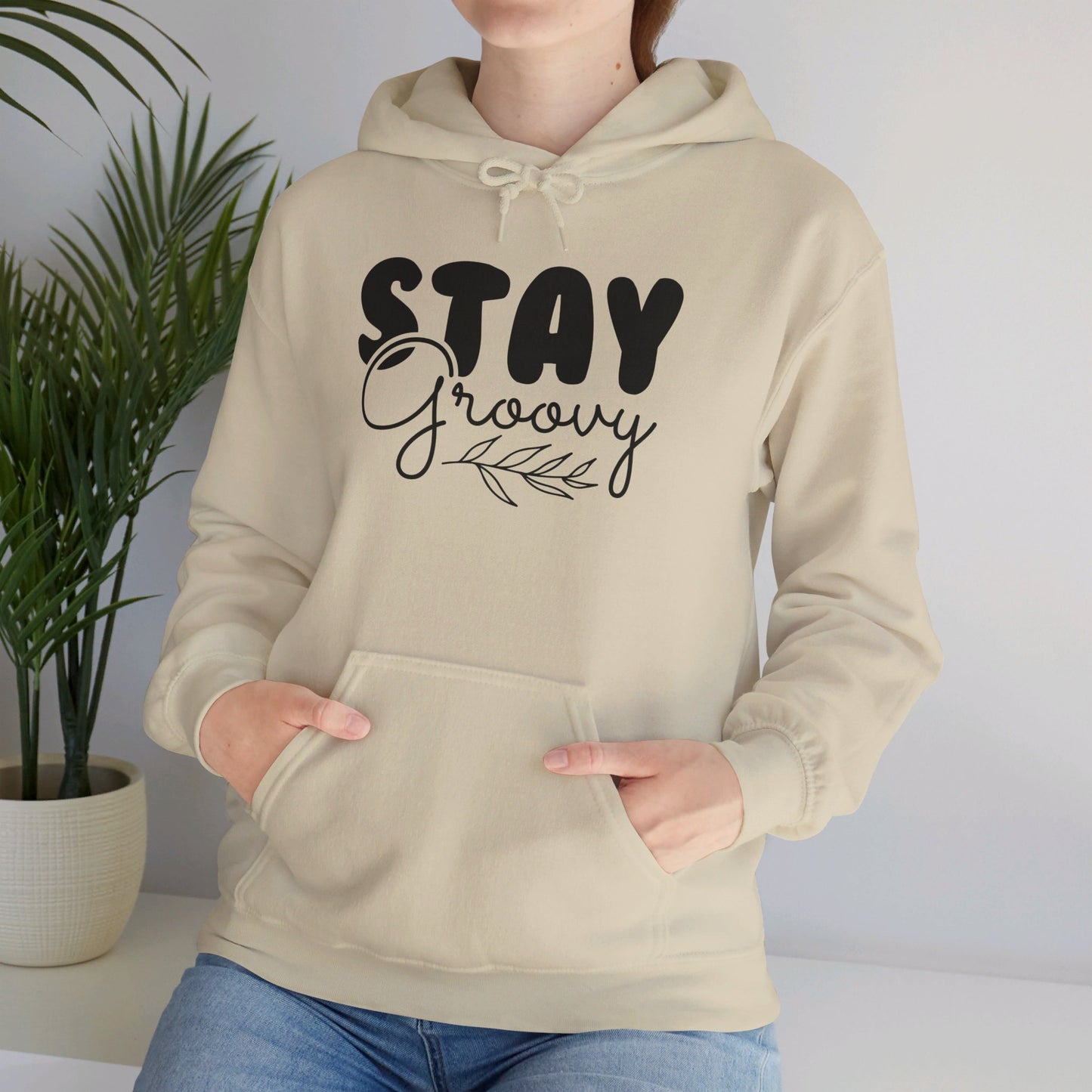 Stay Groovy - Hooded Sweatshirt