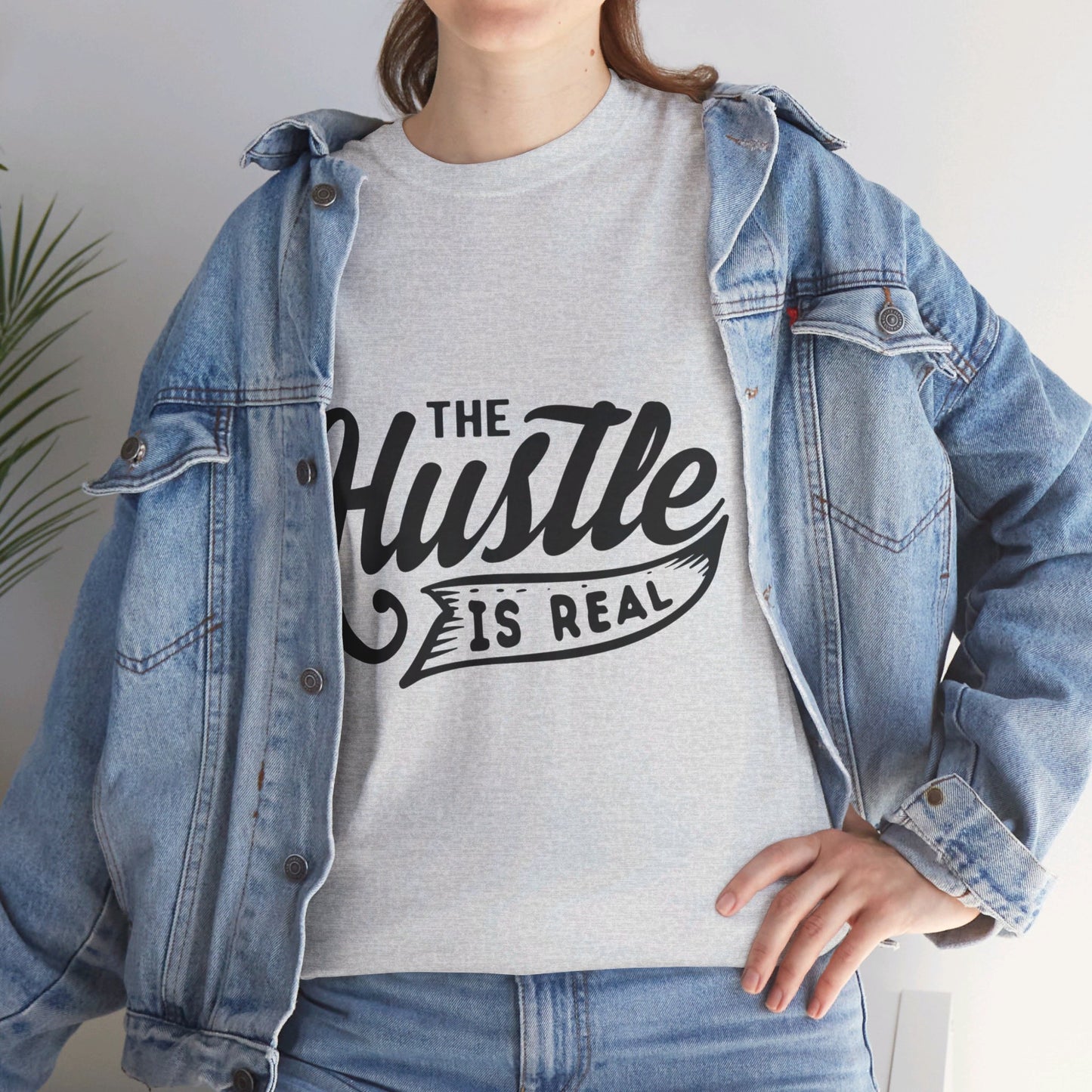 The Hustle Is Real-T-Shirt