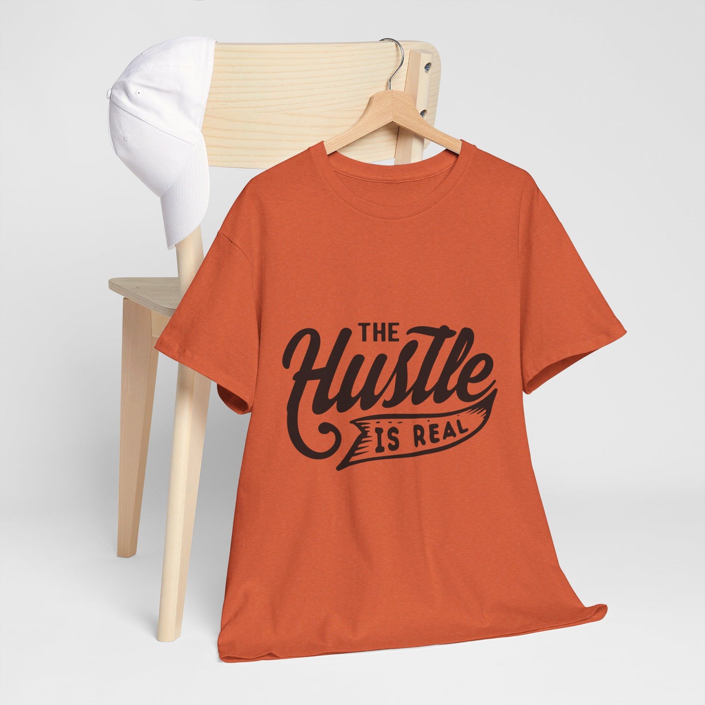 The Hustle Is Real-T-Shirt