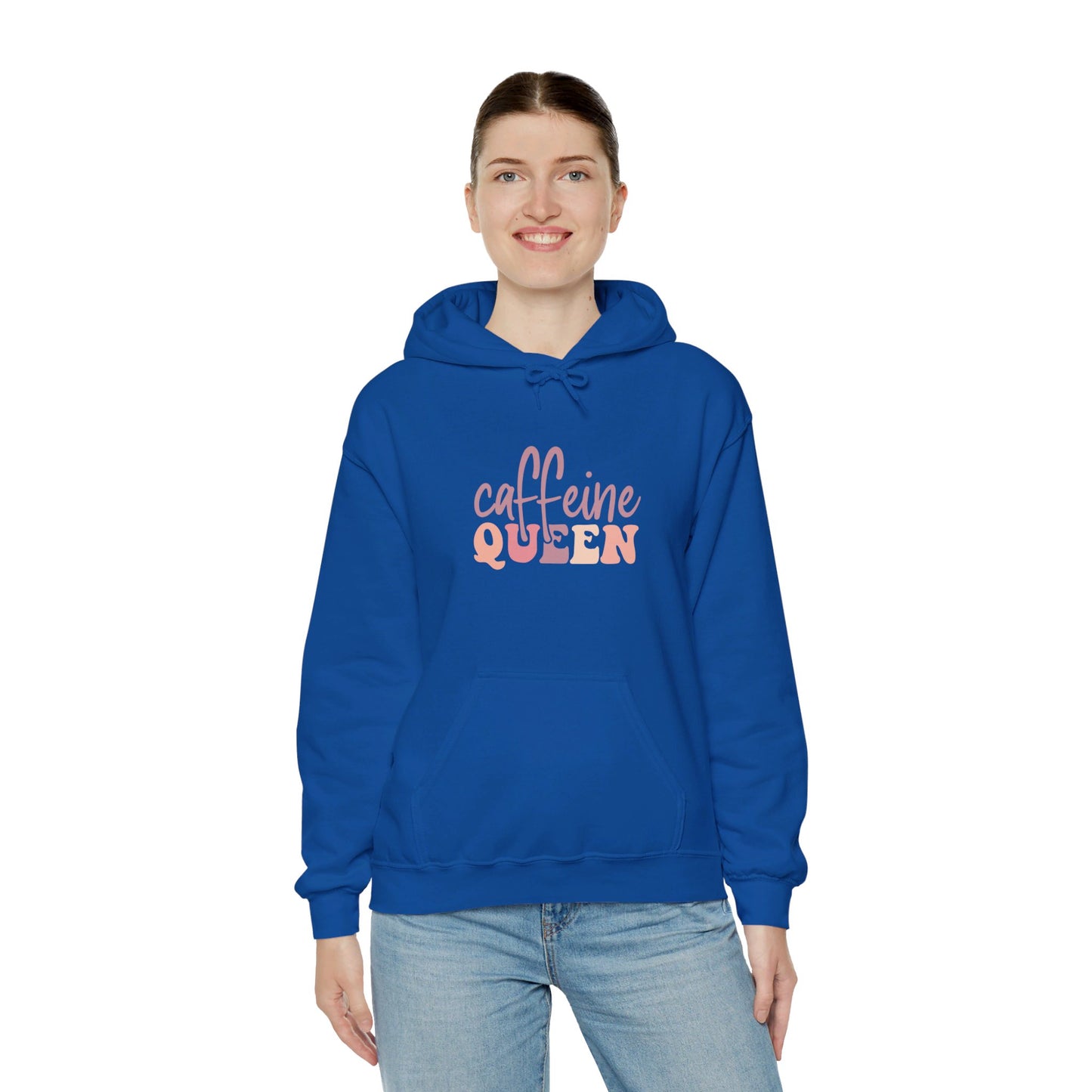 Caffeine Queen, Ruler of Mornings - Hooded Sweatshirt