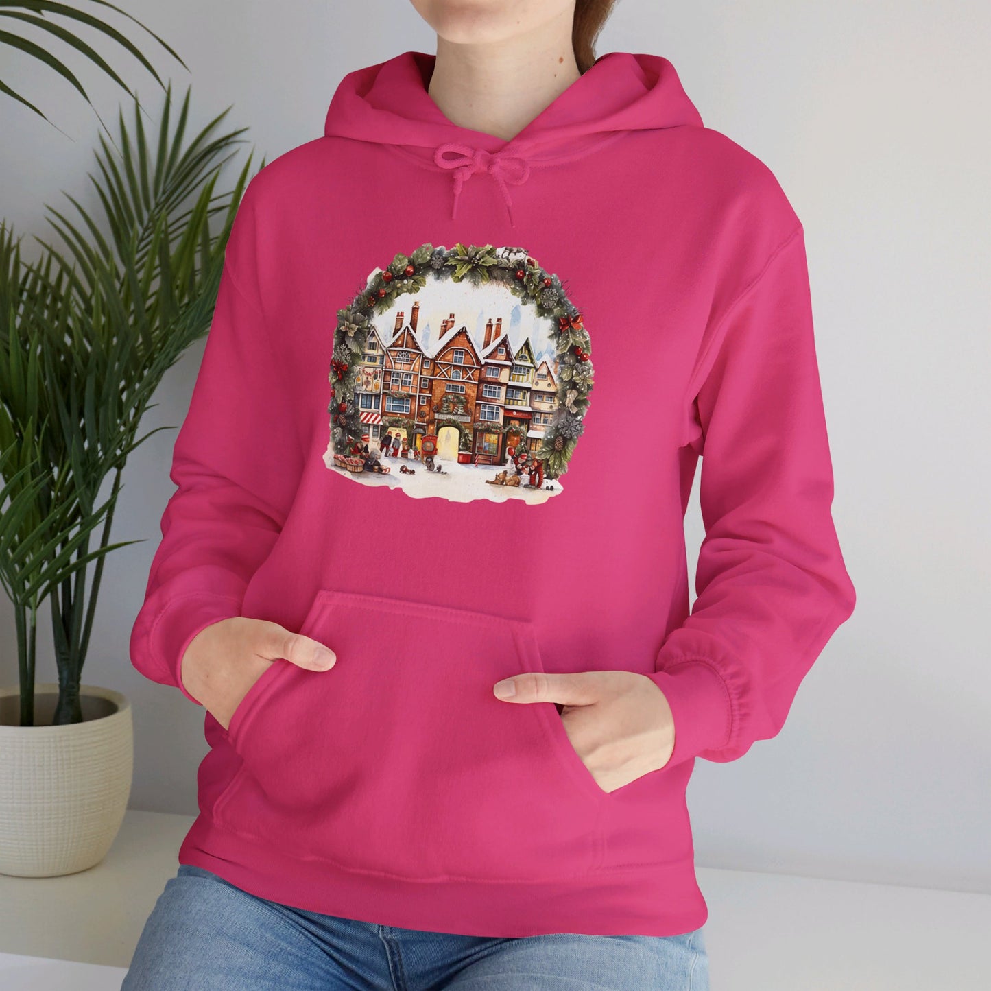 Daytime Village Magic- Hooded Sweatshirt