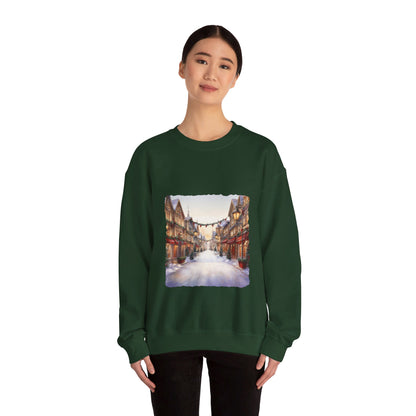 Snowy Christmas Village 9 - Sweatshirt