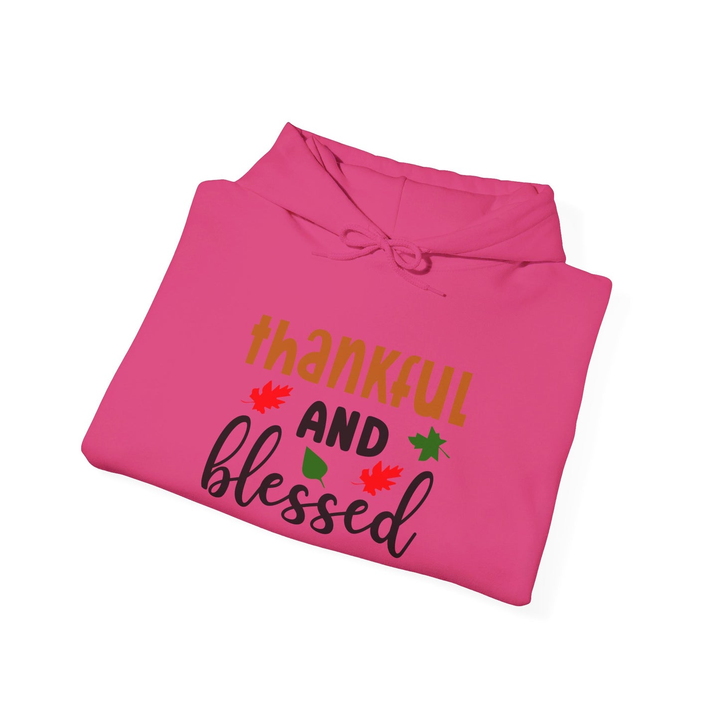 Thankful And Blessed - Hooded Sweatshirt