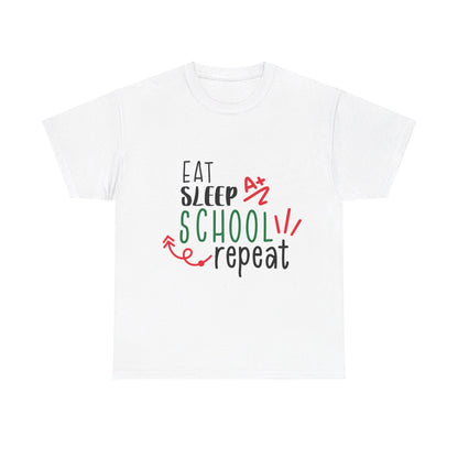 Eat Sleep School Repeat T-Shirt