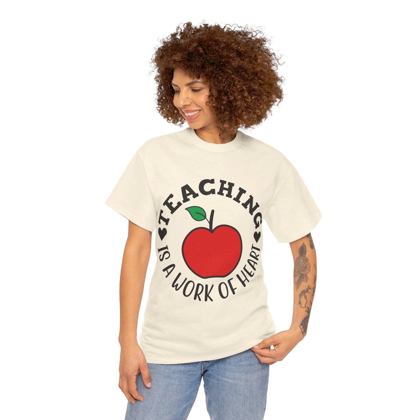 Teaching is a work of heart - T-Shirt