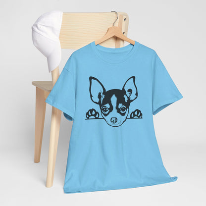 Peeking Chihuahua, Pure Cuteness - T-Shirt