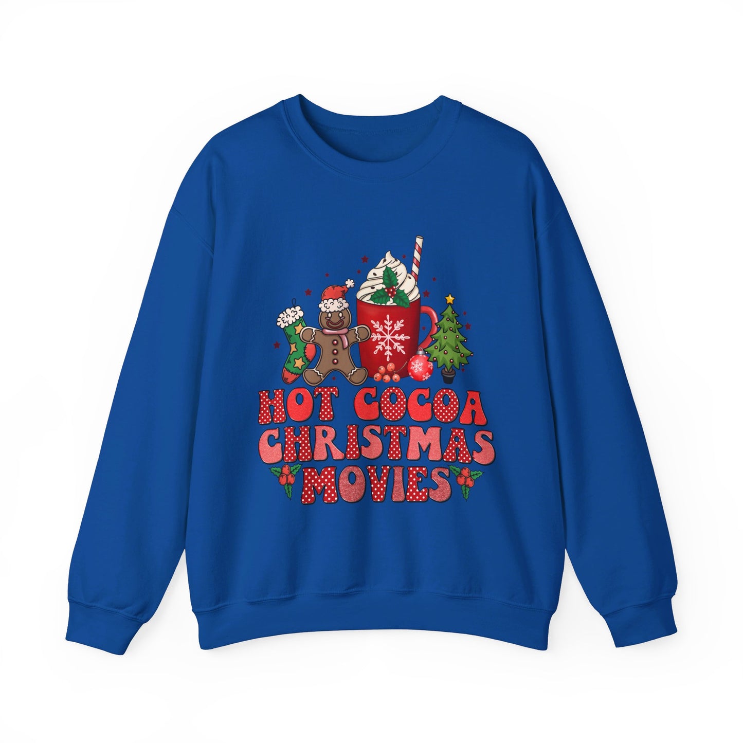 Hot Cocoa Christmas Movies - Crewneck Sweatshirt