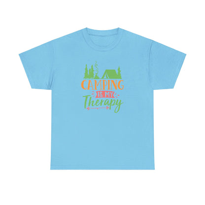 Camping Is My Therapy - T-Shirt