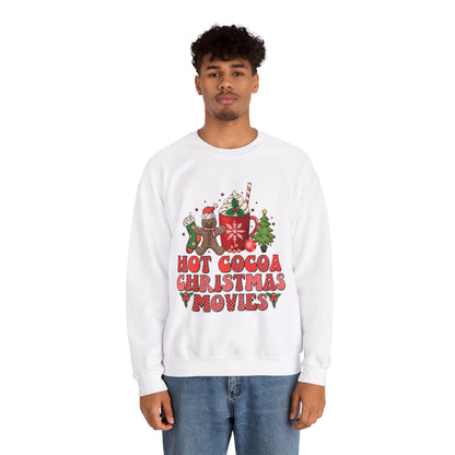 Hot Cocoa Christmas Movies - Crewneck Sweatshirt