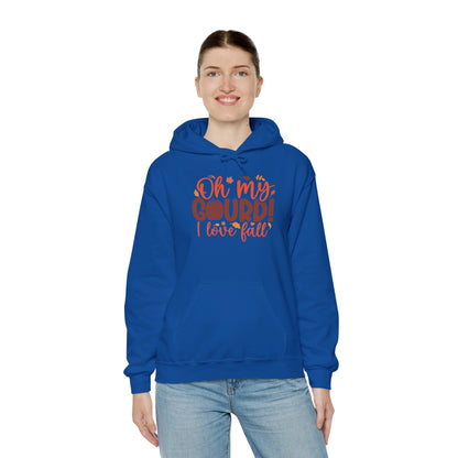 Oh My Gourd, Fall Is Here - Hooded Sweatshirt