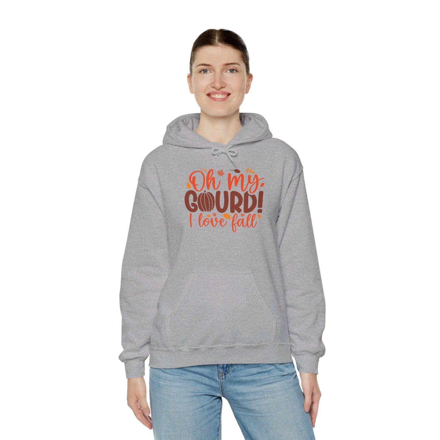 Oh My Gourd, Fall Is Here - Hooded Sweatshirt