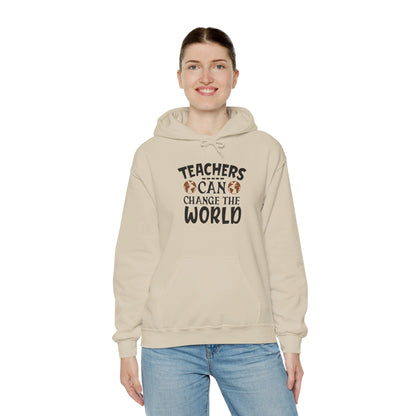 Teachers Change the World Every Day - Hooded Sweatshirt