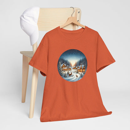 Magical Snowy Night - T-Shirt