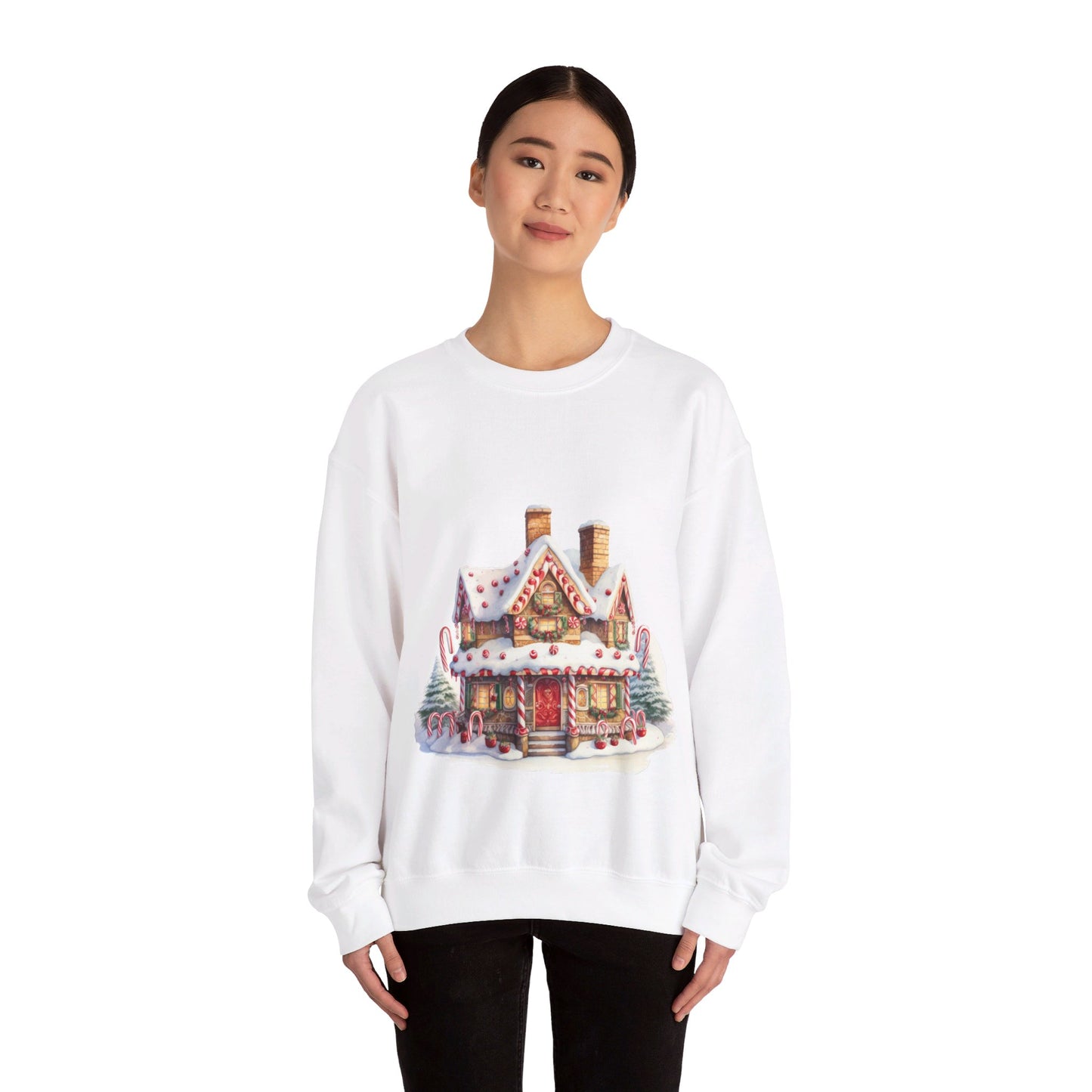 Snowy Christmas Village 15 - Sweatshirt