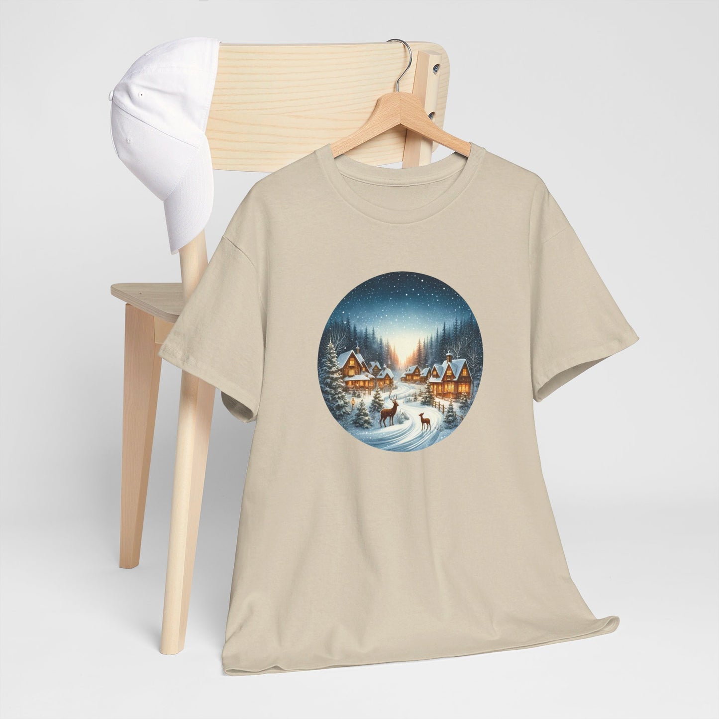 Magical Snowy Night - T-Shirt