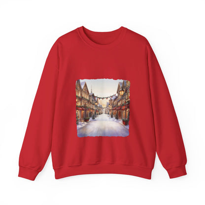 Snowy Christmas Village 9 - Sweatshirt