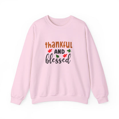 Thankful And Blessed - Crewneck Sweatshirt