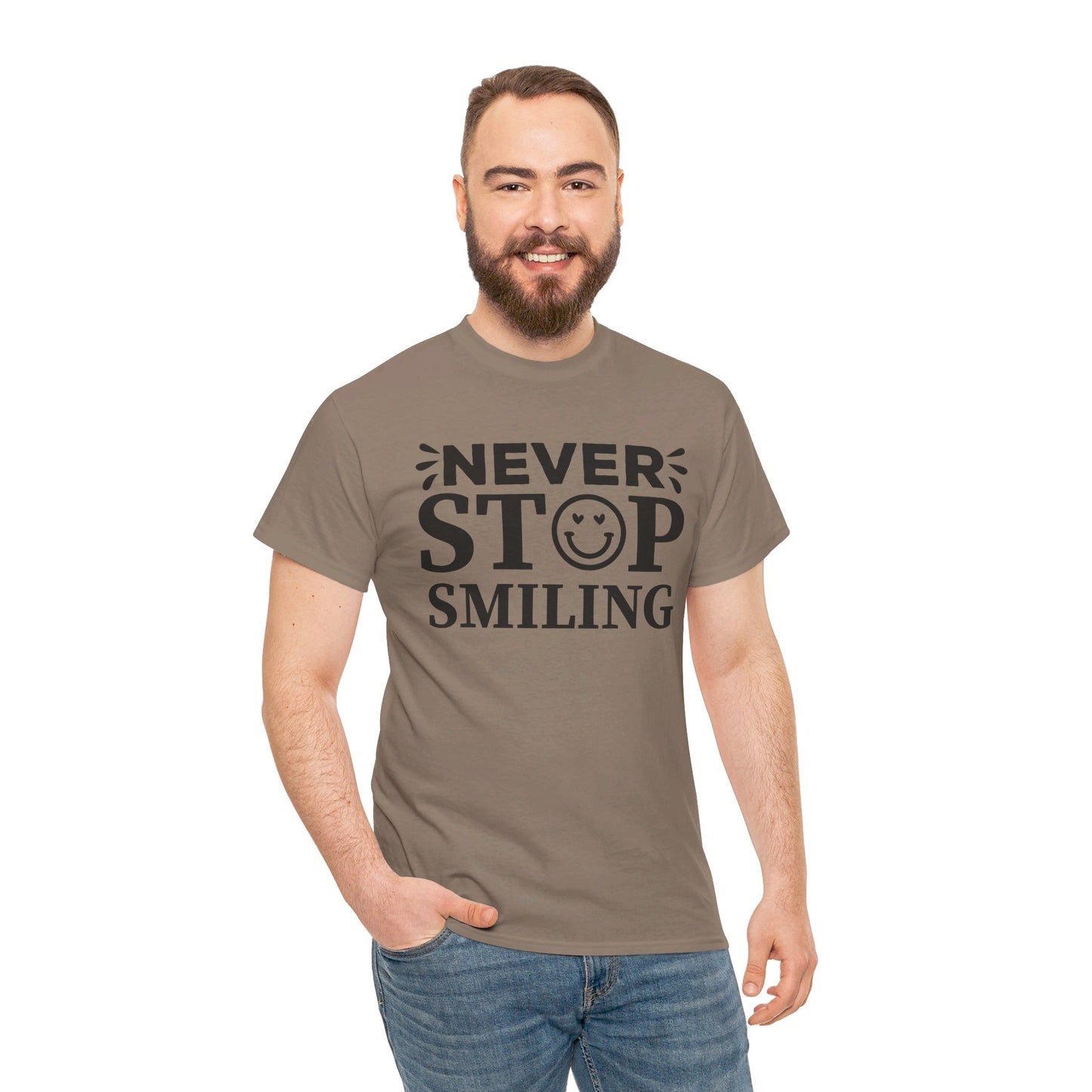 Never Stop Smiling - T-Shirt