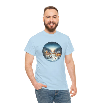 Magical Snowy Night - T-Shirt