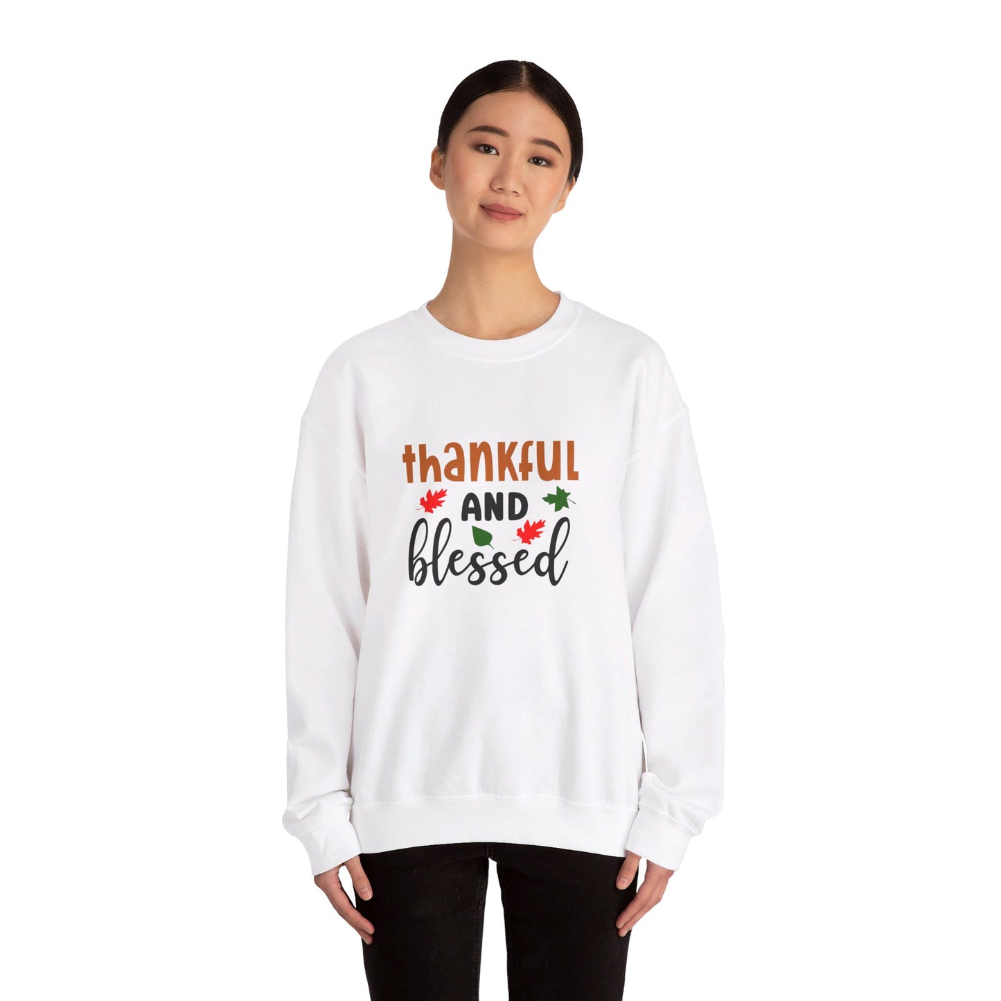 Thankful And Blessed - Crewneck Sweatshirt