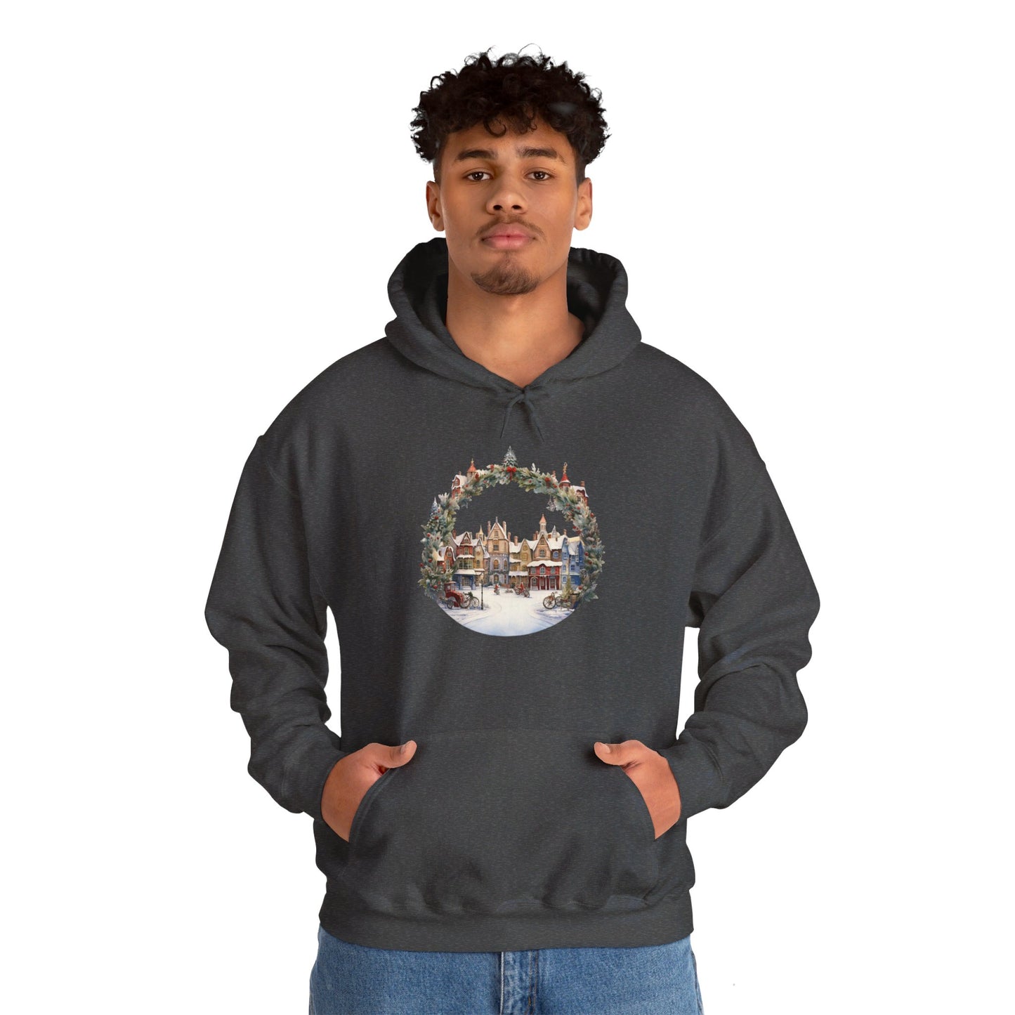 Christmas Scenery - Hooded Sweatshirt