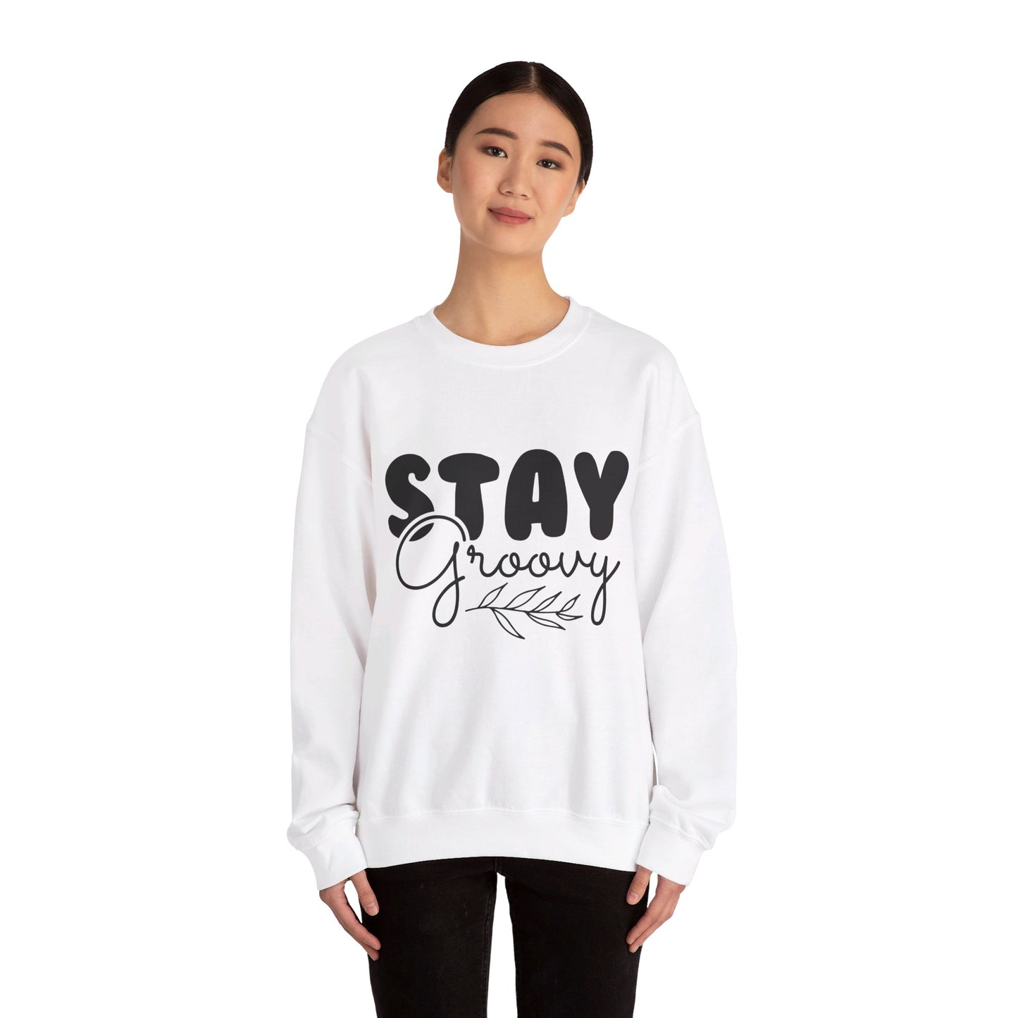 Stay Groovy - Crewneck Sweatshirt