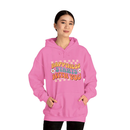 Happiness Starts With You - Hooded Sweatshirt