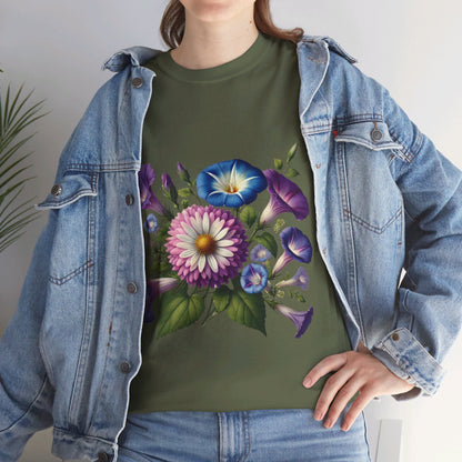 September Flowers - Birth Month - T-Shirt