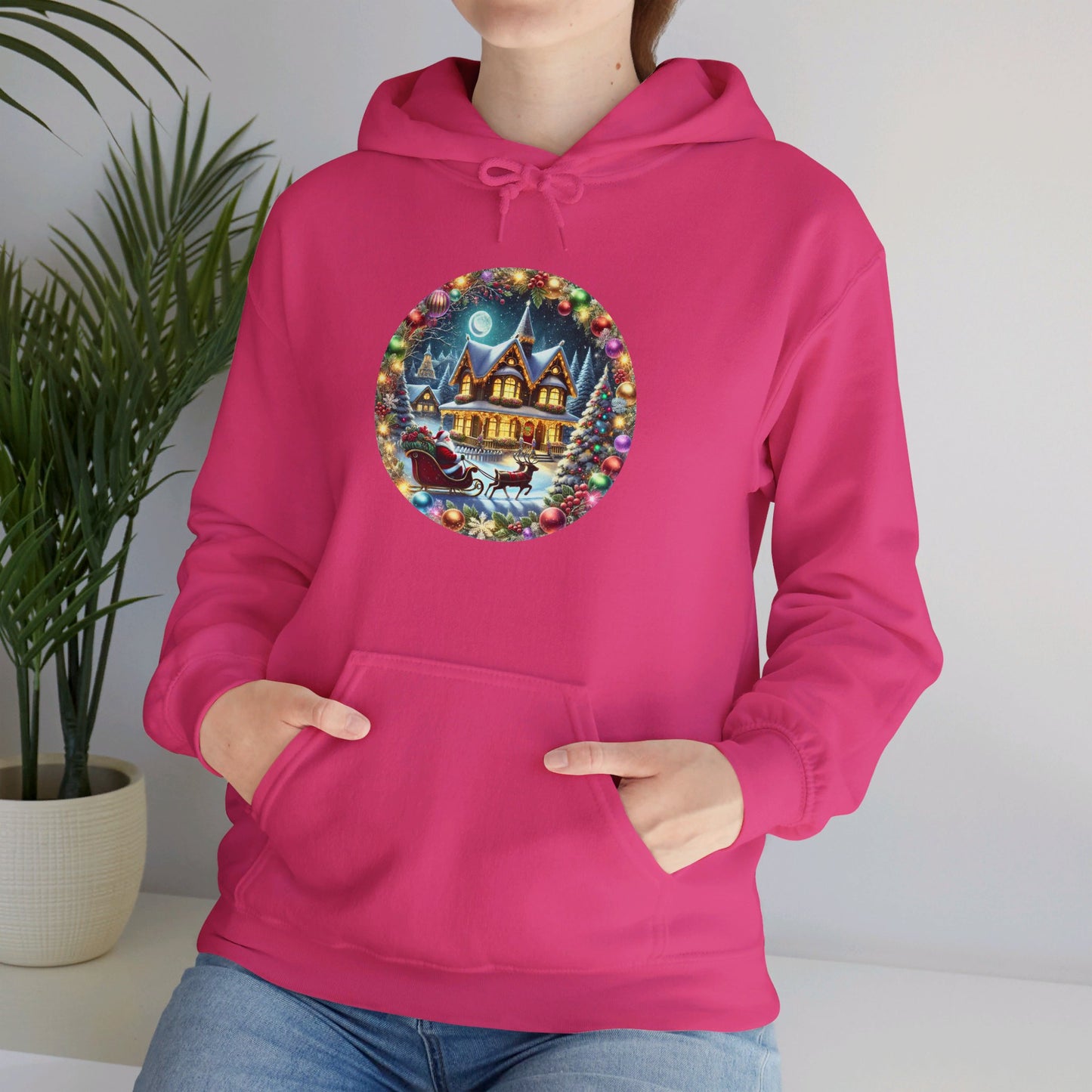 Christmas Hut - Hooded Sweatshirt