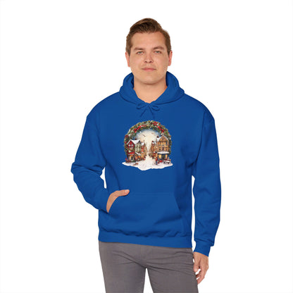 Magical Christmas Village Day - Hooded Sweatshirt