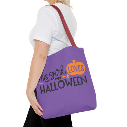 This Girl Loves Halloween - Tote Bag