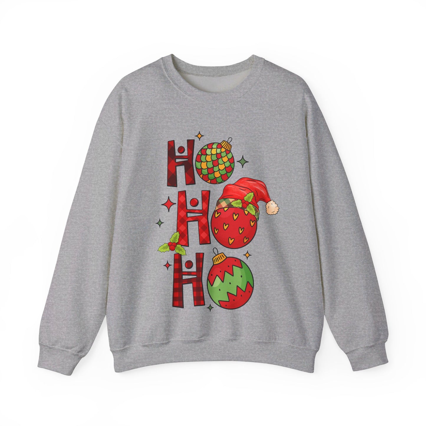 Ho Ho Ho - Christmas Light - Crewneck Sweatshirt