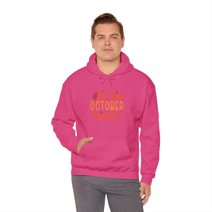 Excited for October, Is It Here - Hooded Sweatshirt