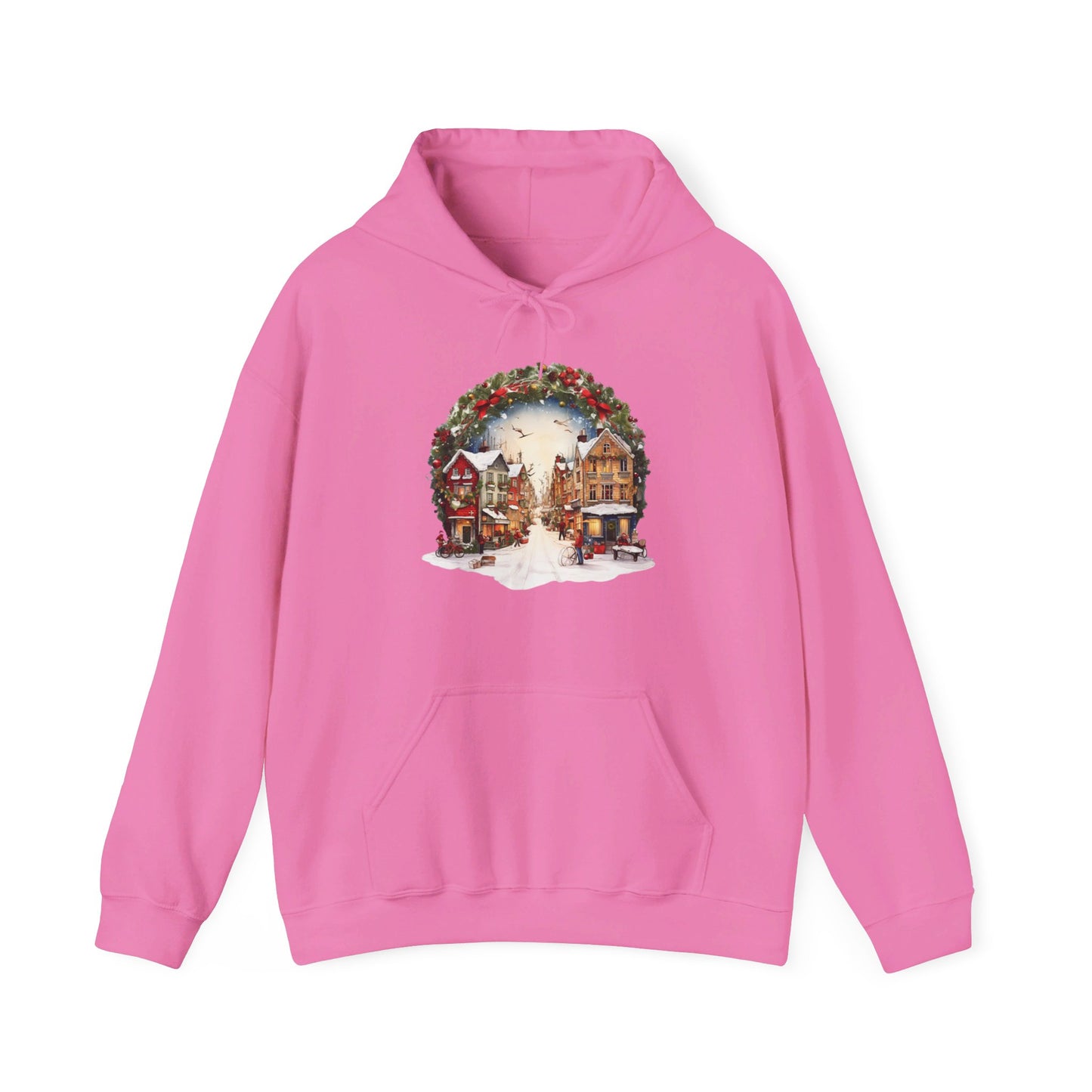 Magical Christmas Village Day - Hooded Sweatshirt