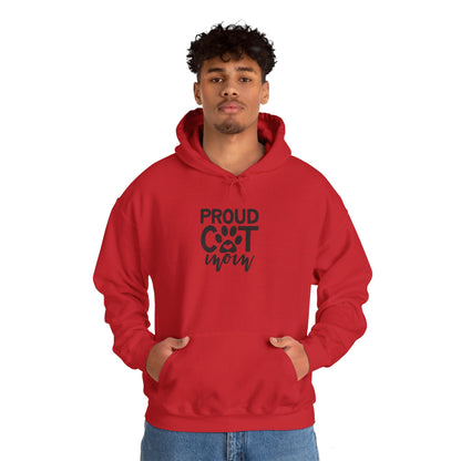 Proud Cat Mom Feline Love Forever - Hooded Sweatshirt